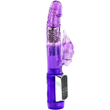 Vibratore Rabbit Viola con 12 Vibrazioni e Rotazioni a 4 Funzioni